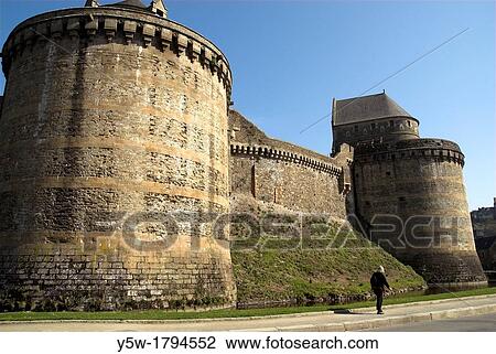 Fougeres castle, Brittany, France View Large Photo Image Stock Image - Fougeres castle, Brittany, France. Fotosearch
