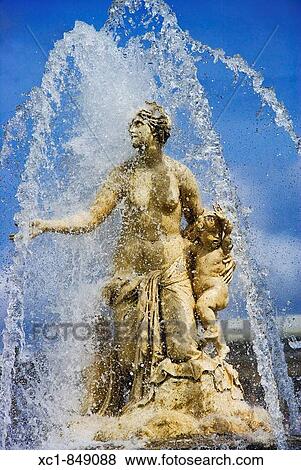 Stock Photo - Fountain of Latona, Gardens of Versailles, France. Fotosearch