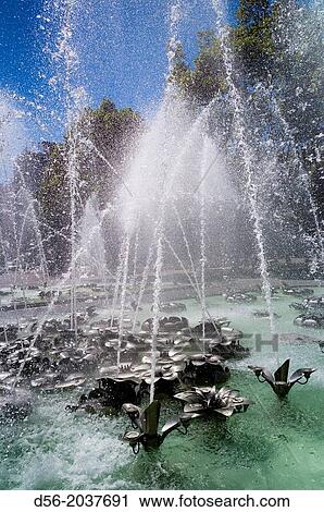 Fountain, Wilson boulevard, Perpignan, France. View Large Photo Image Stock Image - Fountain, Wilson boulevard, Perpignan, France.. Fotosearch