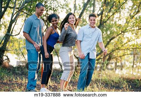four friends View Large Photo Image Stock Photo - four friends. Fotosearch