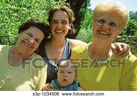 Four generations View Large Photo Image Stock Photograph - Four generations. Fotosearch