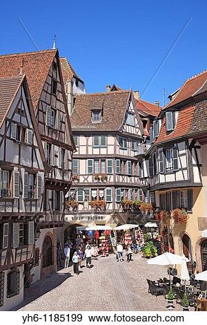 Stock Photo - France, Alsace, Colmar. Fotosearch