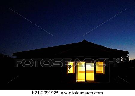 France. Aquitaine. Dordogne. medic al Center, by night at Villefranche de Lonchat. View Large Photo Image Stock Photography - France. Aquitaine. Dordogne. medic al Center, by night at Villefranche de Lonchat.. Fotosearch