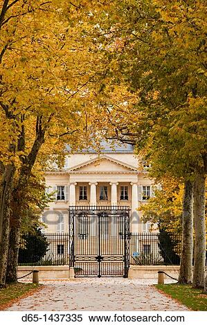 France, Aquitaine Region, Gironde Department, Haute-Medoc Area, Margaux, Chateaux Margaux estate View Large Photo Image Stock Photography - France, Aquitaine Region, Gironde Department, Haute-Medoc Area, Margaux, Chateaux Margaux estate. Fotosearch