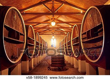 France, Aude, Jouarres, Cave Coop? rative de Vieillissement Wine cellar View Large Photo Image Stock Photography - France, Aude, Jouarres, Cave Coop? rative de Vieillissement Wine cellar. Fotosearch