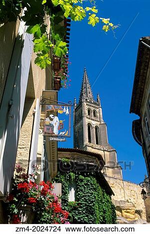 FRANCE, BORDEAUX REGION, SAINT-EMILION, MONOLITHIC CHURCH. View Large Photo Image Picture - FRANCE, BORDEAUX REGION, SAINT-EMILION, MONOLITHIC CHURCH.. Fotosearch