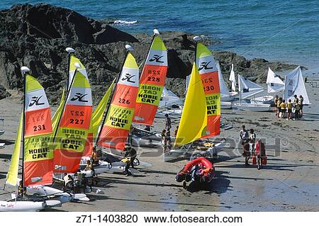 France, Bretagne, St-Malo, beach, sailboats, people, View Large Photo Image Stock Image - France, Bretagne, St-Malo, beach, sailboats, people,. Fotosearch