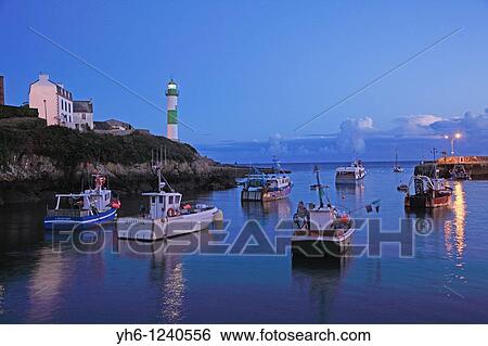 Stock Photograph - France, Brittany, Finistere, Cornouaille, Doelan. Fotosearch