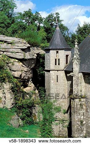 France, Brittany, Morbihan, Le Faouet, Sainte Barbe chapel View Large Photo Image Stock Image - France, Brittany, Morbihan, Le Faouet, Sainte Barbe chapel. Fotosearch