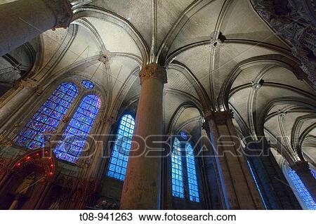 france, chartres, cath? dr? le: int? rieur View Large Photo Image Stock Image - france, chartres, cath? dr? le: int? rieur. Fotosearch