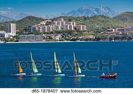 France, Corsica, Corse-du-Sud Department, Corsica West Coast Region, Ajaccio, Port Tino Rossi, sailing school boats View Large Photo Image Stock Photo - France, Corsica, Corse-du-Sud Department, Corsica West Coast Region, Ajaccio, Port Tino Rossi, sailing school boats. Fotosearch