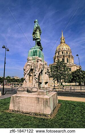 France Famous Hotel des Invalides Dome where Napoleons Tomb resides in Paris France View Large Photo Image Stock Image - France Famous Hotel des Invalides Dome where Napoleons Tomb resides in Paris France. Fotosearch