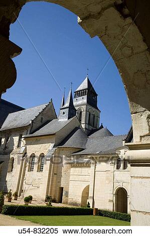 France. Fontevraud. Royal Abbey. View Large Photo Image Stock Photography - France. Fontevraud. Royal Abbey.. Fotosearch