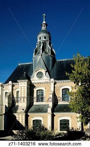 France, Loire Valley, Blois, St-Vincent Church, View Large Photo Image Stock Photograph - France, Loire Valley, Blois, St-Vincent Church,. Fotosearch