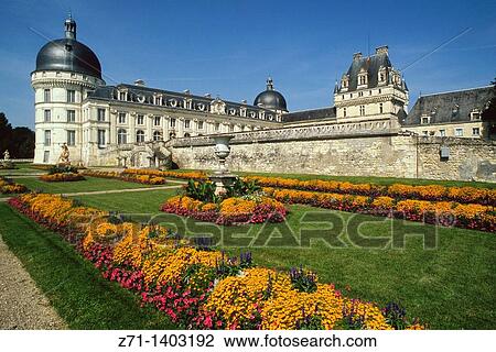 France, Loire Valley, Valencay, chateau, castle, View Large Photo Image Stock Image - France, Loire Valley, Valencay, chateau, castle,. Fotosearch