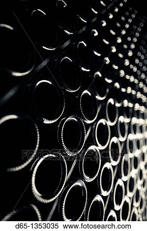 Stock Photography - France, Marne, Champagne Region, Epernay, Moet & Chandon champagne winery, champagne cellars. Fotosearch