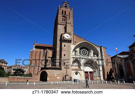 France, Midi-Pyr? n? es, Toulouse, Cath? drale St-? tienne, View Large Photo Image Stock Photo - France, Midi-Pyr? n? es, Toulouse, Cath? drale St-? tienne,. Fotosearch
