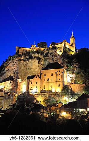 France, Midi-Pyrenees, Lot, Rocamadour View Large Photo Image Stock Image - France, Midi-Pyrenees, Lot, Rocamadour. Fotosearch