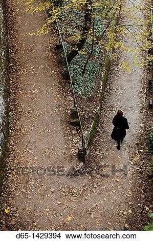 France, Midi-Pyrenees Region, Lot Department, Rocamador, Stations of the Cross, path to the chateau View Large Photo Image Picture - France, Midi-Pyrenees Region, Lot Department, Rocamador, Stations of the Cross, path to the chateau. Fotosearch