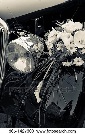 France, Midi-Pyrenees Region, Tarn Department, Albi, 1940? s-era Citroen Traction-Avant car with wedding bouquet View Large Photo Image Stock Image - France, Midi-Pyrenees Region, Tarn Department, Albi, 1940? s-era Citroen Traction-Avant car with wedding bouquet. Fotosearch