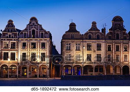 France, Nord-Pas de Calais Region, Pas de Calais Department, Arras, Grand Place buildings, dusk View Large Photo Image Stock Image - France, Nord-Pas de Calais Region, Pas de Calais Department, Arras, Grand Place buildings, dusk. Fotosearch