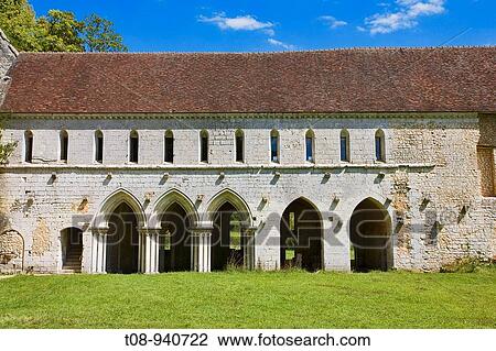 france, normandie, radepont: abbaye de fontaine gu? rard View Large Photo Image Stock Image - france, normandie, radepont: abbaye de fontaine gu? rard. Fotosearch