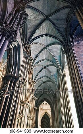 Stock Image - france, normandie, rouen: cath? dr? le. Fotosearch