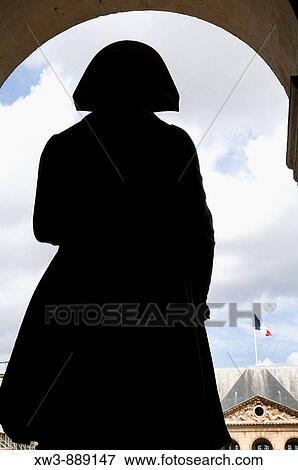 France, Paris 75 Statue of Napoleon I 1769-1821 overlooking the Hotel des Invalides courtyard View Large Photo Image Stock Photo - France, Paris 75 Statue of Napoleon I 1769-1821 overlooking the Hotel des Invalides courtyard. Fotosearch