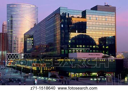 France Paris La D? fense business district. View Large Photo Image Stock Image - France Paris La D? fense business district.. Fotosearch