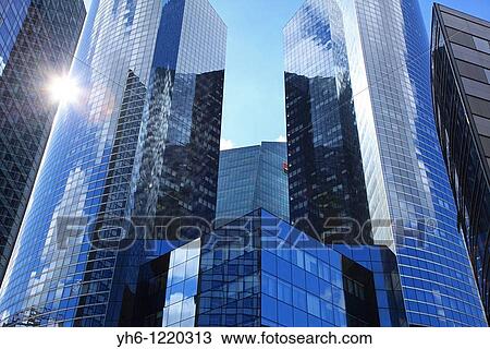 Stock Image - France, Paris, La Defense. Fotosearch