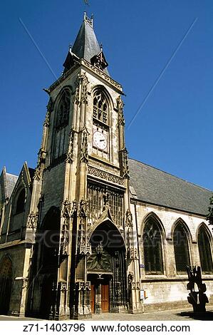 France, Picardie, Amiens, St-Leu Church, View Large Photo Image Stock Photograph - France, Picardie, Amiens, St-Leu Church,. Fotosearch