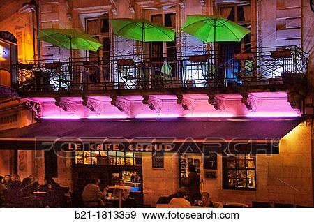 France- Poitou Charente- Charente- Night life at Angoul? me. View Large Photo Image Stock Photo - France- Poitou Charente- Charente- Night life at Angoul? me.. Fotosearch