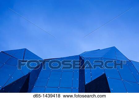 Stock Photo - France, Poitou-Charentes Region, Vienne Department, Poitiers, Futuroscope Science Park, IMAX theater, exterior detail. Fotosearch