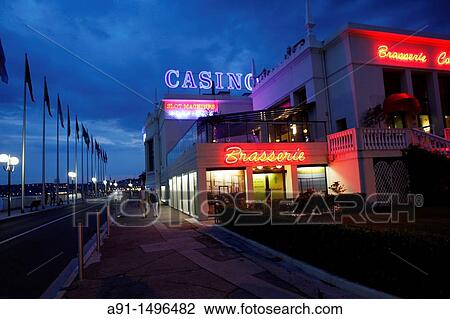 France, Provence, Alpes maritimes 06, city of Menton, casino at night View Large Photo Image Stock Image - France, Provence, Alpes maritimes 06, city of Menton, casino at night. Fotosearch