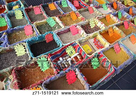 France, Provence, C? te d? Azur, Nice, market, spices. View Large Photo Image Stock Image - France, Provence, C? te d? Azur, Nice, market, spices.. Fotosearch