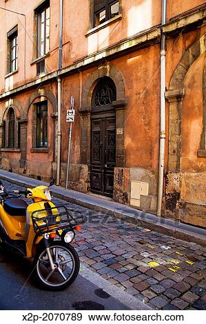 France, Rhone, Lyon, historical site listed as World Heritage by UNESCO, Vieux Lyon Old Town. View Large Photo Image Stock Photo - France, Rhone, Lyon, historical site listed as World Heritage by UNESCO, Vieux Lyon Old Town.. Fotosearch