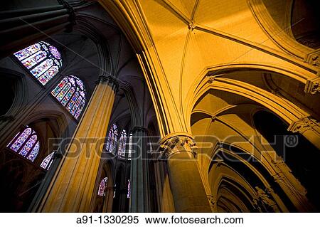 France, Sarthe, Le Mans, gothic cathedral begun in 1060 at work until 1430, was never completed View Large Photo Image Stock Photography - France, Sarthe, Le Mans, gothic cathedral begun in 1060 at work until 1430, was never completed. Fotosearch