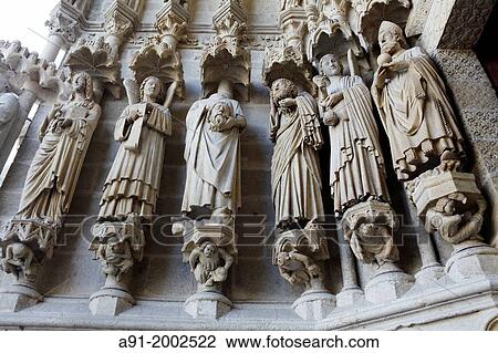 France, Somme departement, Amiens, the gothic cathedral, built by architect Robert de Luzarches, from 1220 to 1288, is France's largest cathedral View Large Photo Image Stock Image - France, Somme departement, Amiens, the gothic cathedral, built by architect Robert de Luzarches, from 1220 to 1288, is France's largest cathedral. Fotosearch
