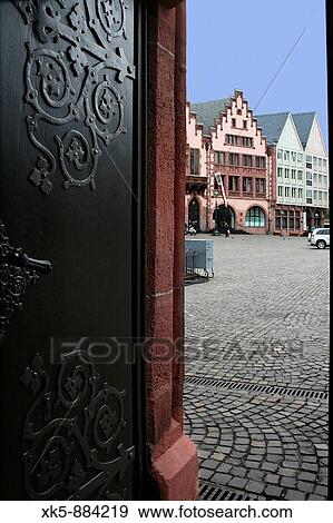Frankfurt center, town hall View Large Photo Image Stock Photo - Frankfurt center, town hall. Fotosearch