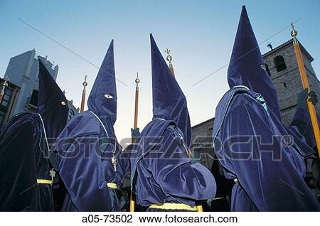 Fraternity of the Santa Vera Cruz. Discipline and penitence. Maundy Thursday. Holy Week. Zamora. Castilla Le? n. Spain. View Large Photo Image Stock Image - Fraternity of the Santa Vera Cruz. Discipline and penitence. Maundy Thursday. Holy Week. Zamora. Castilla Le? n. Spain.. Fotosearch