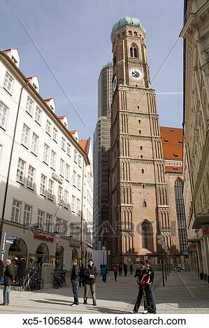 Frauenkirche Munich, Bavaria, Germany View Large Photo Image Picture - Frauenkirche Munich, Bavaria, Germany. Fotosearch