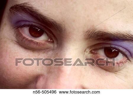 Freckled girl's eyes. View Large Photo Image Stock Photograph - Freckled girl's eyes.. Fotosearch