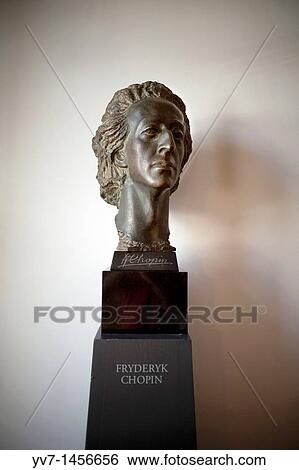Frederic Chopin bust in the Opera Large Theatre Warsaw, Mazovia, Poland, Europe View Large Photo Image Stock Photograph - Frederic Chopin bust in the Opera Large Theatre Warsaw, Mazovia, Poland, Europe. Fotosearch