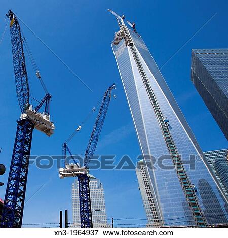 Freedom Tower, 1 World Trade Center, World Trade Center Memorial, Ground Zero, Downtown, Manhattan, New York City, New York, USA, United States of America. View Large Photo Image Stock Photo - Freedom Tower, 1 World Trade Center, World Trade Center Memorial, Ground Zero, Downtown, Manhattan, New York City, New York, USA, United States of America.. Fotosearch