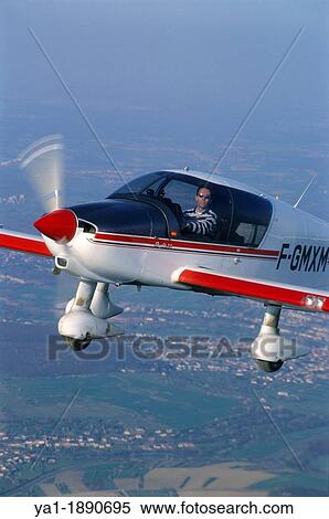 French plane Robin DR400-120 in flight, France View Large Photo Image Stock Photography - French plane Robin DR400-120 in flight, France. Fotosearch