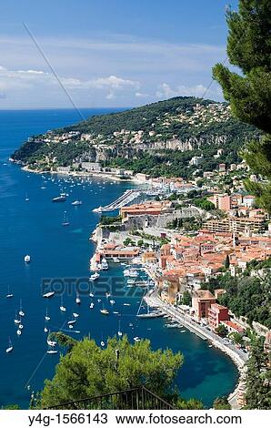 French Riviera, Villefranche sur Mer from above View Large Photo Image Stock Image - French Riviera, Villefranche sur Mer from above. Fotosearch