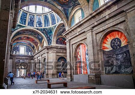 Frescos by Jose Clemente Orozco in Hospicio Cabanas o Instituto Cultural Cabanas, Guadalajara, Jalisco, Mexico. View Large Photo Image Stock Image - Frescos by Jose Clemente Orozco in Hospicio Cabanas o Instituto Cultural Cabanas, Guadalajara, Jalisco, Mexico.. Fotosearch