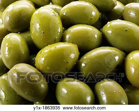 Fresh green queen olives photos, pictures & images View Large Photo Image Stock Photography - Fresh green queen olives photos, pictures & images. Fotosearch