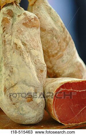 Fresh parma ham, close-up View Large Photo Image Stock Image - Fresh parma ham, close-up. Fotosearch
