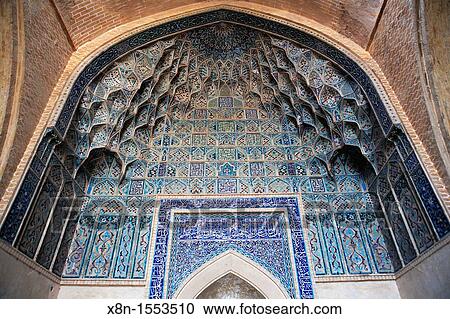 Friday mosque 11th-18th century, Isfahan, Iran View Large Photo Image Stock Image - Friday mosque 11th-18th century, Isfahan, Iran. Fotosearch